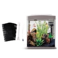 thumbnail image 3 of 2x acuario bajo de peces de de licencia de filtración inferior negro sin boquilla duradero y útil, 3 of 8