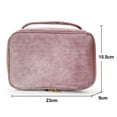 thumbnail image 2 of Bolsa de maquillaje, bonita bolsa de cosméticos de felpa, organizador de viaje para accesorios, 2 of 5