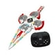 thumbnail image 3 of Aviones de control remoto con control de gestos, avión con luz, espada voladora RC Rojo, 3 of 7
