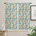 thumbnail image 3 of Daisy Watercolor Texture Watercolor Curtain Home Decoration Living Room Short Curtains Window Treatments For Kitchen Bedroom, 3 of 6
