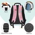 thumbnail image 4 of Aplkyhs Pink Cute Axolotl School Backpack for Boys Girls Ages 6-18 Large Capacity Ergonomic Padded Shoulder Straps Back to School Gift for Elementary Middle High School Students, 4 of 7