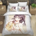 thumbnail image 2 of Children's Bedding Set cm Anime Duvet Cover Cartoon Girl Bedding Set Microfiber Bedding Set + 2 Pillowcases, 2 of 5