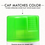 Green, Rust-Oleum Fluorescent Spray Paint-342417, 11 oz