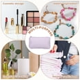 thumbnail image 6 of Uxcell Period Bag for Women Girls, 7.9 X 4.7" Small Essential First Period Bag with Zippers PU Leather Sanitary Towel Storage Pouch Portable Pads for Home Travel Daily Use, Purple, 6 of 7