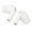 White, variant on Language Translator Earbuds, Real Time Translation in 74 Languages, 70 Accents, Noise Cancelling Headphones, Translation Device for Travel Business Learning