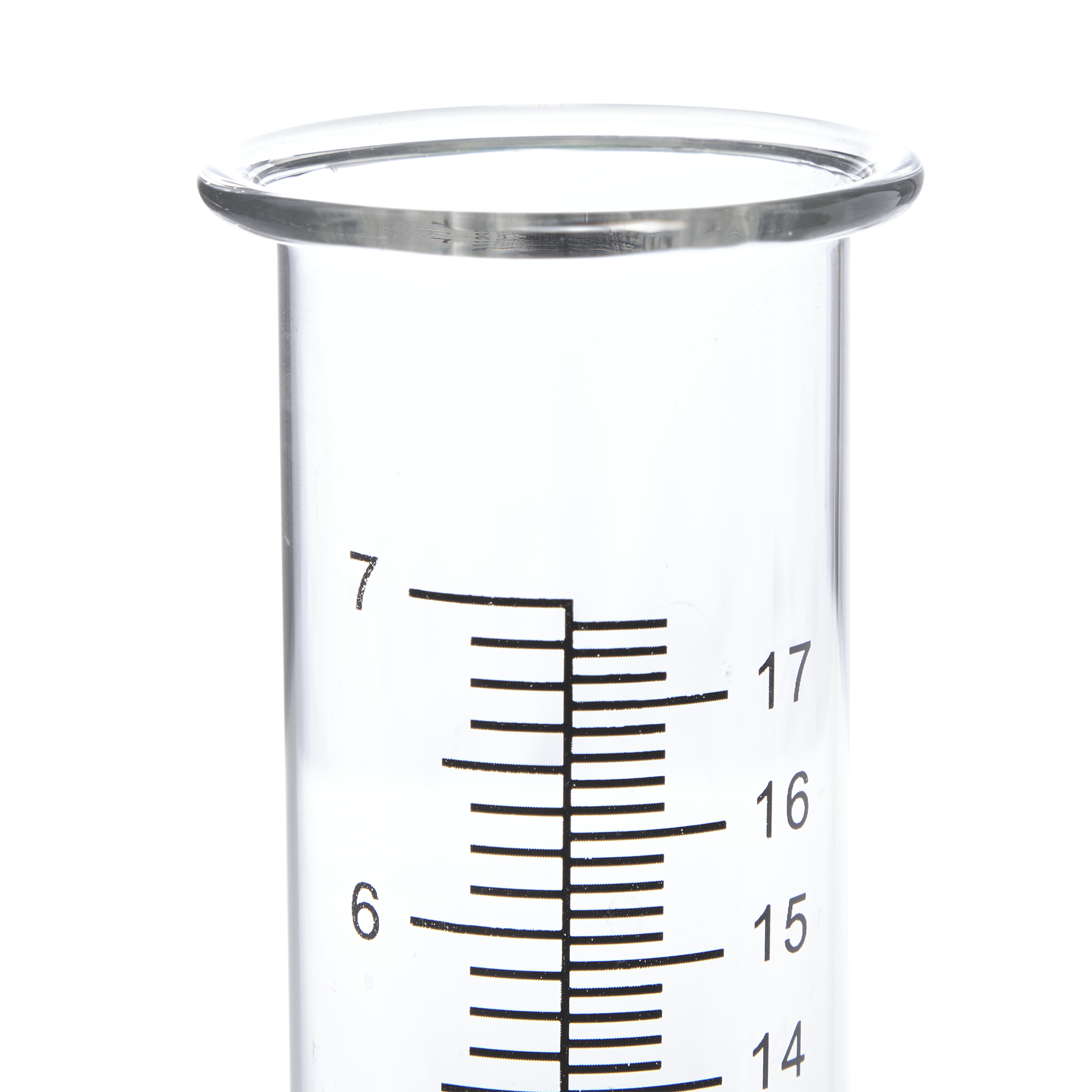 Alpine Corporation 2" x 8" Replacement Glass Rain Gauge Tube, Tracks Rainfall up to 7"