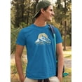 thumbnail image 2 of Camping Area Mountain T-Shirt Men -Image by Shutterstock, Male XX-Large, 2 of 4