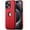 Red, variant on AIOVETEAB Premium Leather TPU Hybrid Back Cover Case for iPhone 15 Pro, Brown