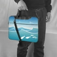 thumbnail image 6 of ZICANCN Laptop Case 15.6 inch, Ocean Fish Waves Work Shoulder Messenger Business Bag for Women and Men, 6 of 9
