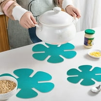 Vacemry Under $5 Pot Protector Mats, Non-Slip Pan Separators for Stacking, Cookware Protection Pads for Kitchen, Reusable Felt Liners for Pots Pans