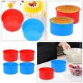 thumbnail image 3 of 4 moldes de silicona para hornear, antiadherentes, para mousse y muffins., 3 of 7