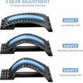 thumbnail image 3 of Back Stretcher for Back Pain Relief, Multi-Level Back Cracker Board, Lower and Upper Back Support for Herniated Disc, 3 of 9