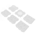 thumbnail image 1 of Silicone Mold,6Pcs Silicone Mold Unique Resin Molds Silicone Resin Mold Modern Innovation, 1 of 14