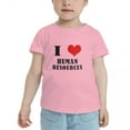 thumbnail image 2 of I Love Human Resources Boys Short Sleeve Cute Toddler T-Shirts for Boys Girls (Pink, 5/6T), 2 of 5
