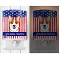 thumbnail image 2 of Carolines Treasures Flag and Red Corgi Ceramic Night Light 6x4x3 multicolor, 2 of 2