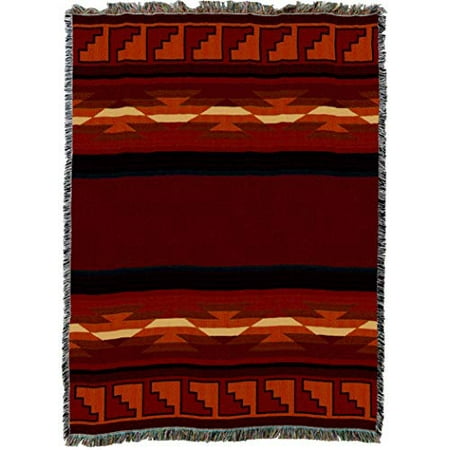 weavers blanket tapestry fringe southwest woven iconic native inspired cotton soft american pure country