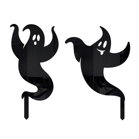 AURARMLET Yard Ghost Stake 2Pcs Acrylic for and Garden Ornaments