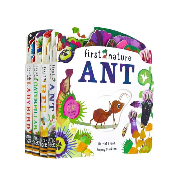 First Nature 4 Books Childrens Set By Harriet Evans - Ages 0-5 - Board Book