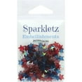 thumbnail image 2 of Buttons Galore Embellishments Iridescent Acrylic Gems, Shaped Sequins, Flat Back Pearls Sparkletz for Crafts Sewing Paper Crafts - Patriotic Stars - 3 Pack 30 Grams, 2 of 2