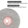 thumbnail image 4 of Disco de lijado y pulido de diamante Uxcell de 6" grano 60 con agujero de eje de 5/8", 4 of 6