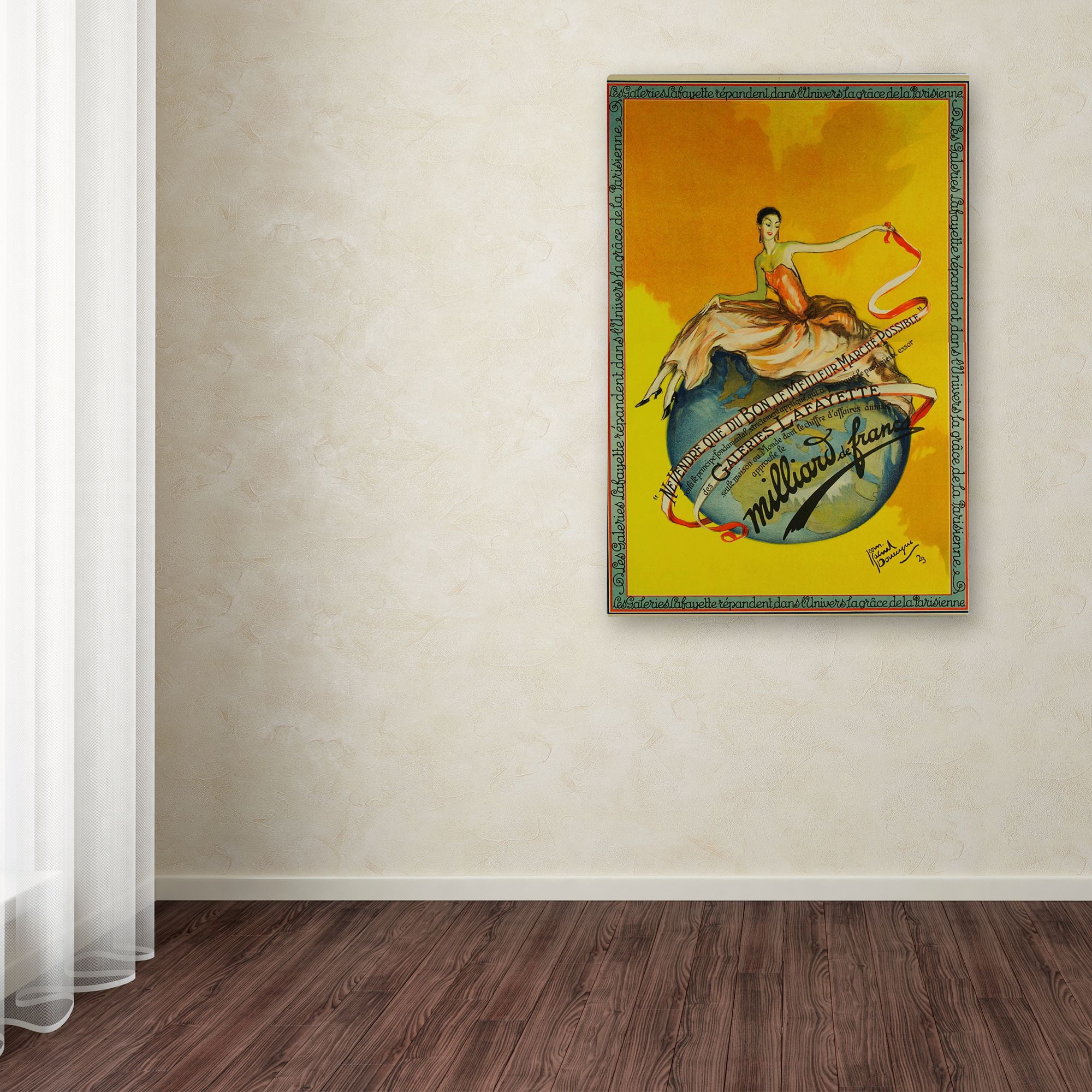Trademark Fine Art 'Milliard 1923' Canvas Art by Vintage Apple Collection