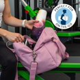 thumbnail image 5 of Colorful Butterfly Light Pattern Hot Yoga Mat Towel Non Slip for Hot Yoga - Quick-Drying Yoga Mat Cover with 4 Corner Pockets with Travel Bag - Hot Yoga Towel Non Slip 70"x26", 5 of 6