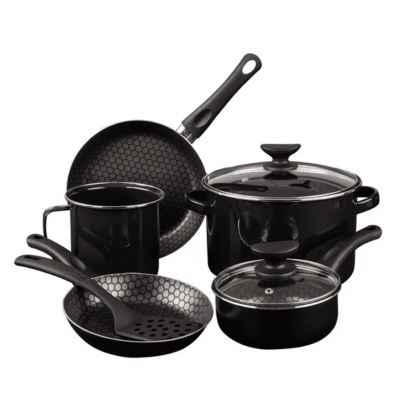 Batería De Cocina Cinsa Aluminio Con Antiadherente 8 Piezas