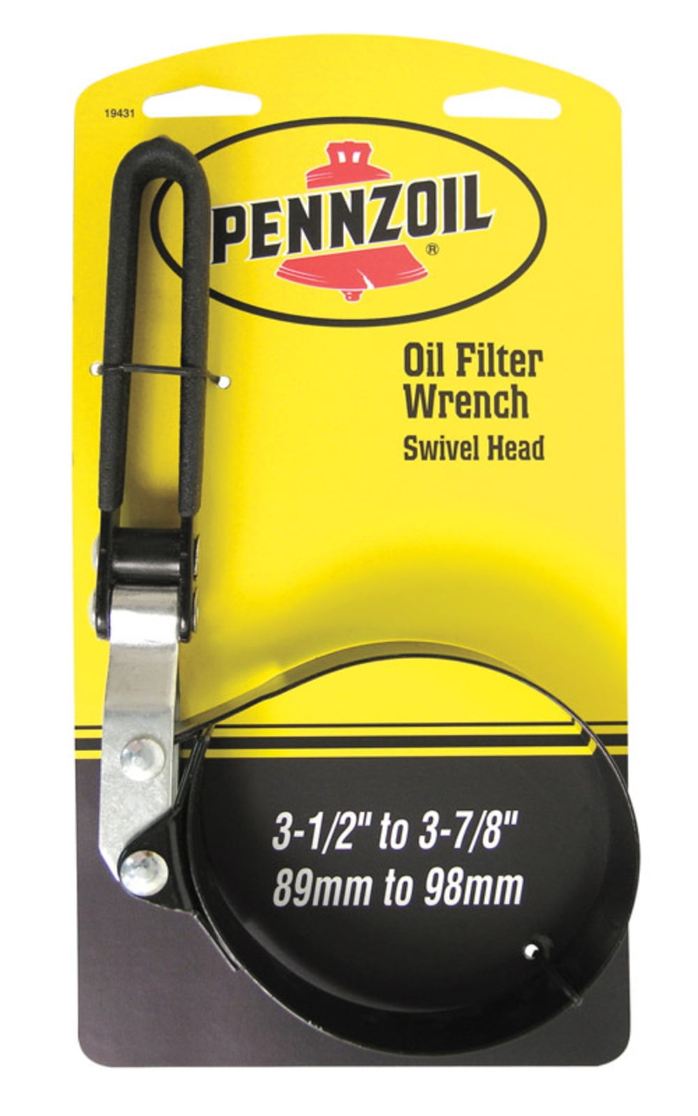 Pennzoil Oil Filter Cap Wrench Set - 4 Sizes (65/67mm, 74/76mm, 93mm, 75mm) - New