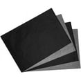 thumbnail image 1 of PinesC 100 Pcs Papier Carbone A4 Noir, Graphite Translucide, Surfaces d'Art Réutilisables, Papier à Copier, 1 of 5