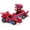 Red, variant on Riwcyla Pull Back Dinosaur Cars Dinosaur Car Transformable Dinosaur Pull Back Car Electric 360° Rotate with Action Walking for Boys Girls Gift