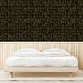 thumbnail image 3 of Ambesonne Bohemian Peel & Stick Wallpaper for Home, Butterfly Crystal Bottle, 13"x36", Camel and Charcoal Grey, 3 of 5