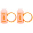 thumbnail image 2 of Drum Stick Control Clip Finger Controller Anti Slip Drummer Rotating Auxiliary Tool(Blanc Orange ), 2 of 7