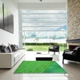 thumbnail image 6 of Ahgly Company Indoor Rectangle Patterned Neon Green Area Rugs, 8' x 12', 6 of 6