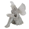 thumbnail image 3 of Estatua de ángel para jardín Sincero escultura de resina con energía solar decoración artística, 3 of 9