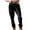Black, variant on Sweatpants for Men, Men's Drawstring Elastic Waist and Solid Color Pocket Hoodie Binding Leg Pants Tracksuit Pants Online Shopping