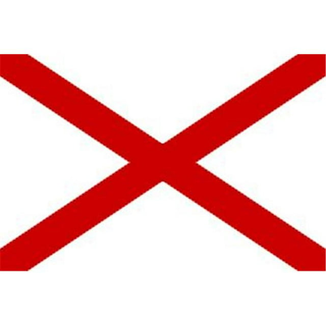 Drapeau Alabama Nyl-Glo 6 Pi X 10 Pi