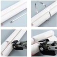 thumbnail image 4 of 50 Pieces Stainless Steel Cable Ties, 300mm4.6mm Stainless Steel Cable Ties, Stainless Steel Cable Ties For Exhaust Winding, Bundled Cables, Maintain, 4 of 5