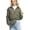 Olive, variant on Love Tree Women's Juniors Ultra Light Water Resistant Packable Quilted Jacket  (Off White, Small)