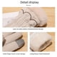 thumbnail image 3 of Guantes cálidos de moda para otoño e invierno para mujer, de terciopelo, acolchados, para deportes al aire libre, a prueba de viento, con pantalla táctil, 3 of 5