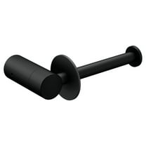 Moen YB0409BL Align Wall Mount Toilet Tissue Holder in Matte Black