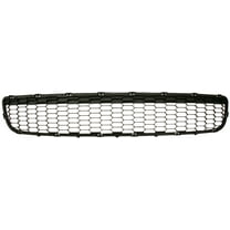 Bumper Grille Compatible With 2006-2008 Mazda 6 Front, Center Textured Black