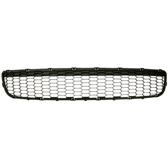 Bumper Grille Compatible With 2006-2008 Mazda 6 Front, Center Textured Black