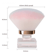 thumbnail image 1 of Brocha para polvos de uñas individual Brocha para base Brocha para maquillaje Herramientas de maquillaje de belleza Brocha para maquillaje con forma de hongo, 1 of 1