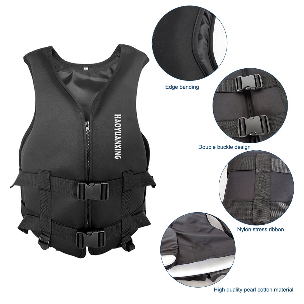 Lifejacket Adult,Life Jackets |Made From Neoprene Material,Large Buoyancy,Safe And Convenient (XL)