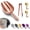 Rose Gold, variant on Stainless Steel Ice Scoop for Freezer with Magnetic Hook - Ice Scoop for GE Profile Opal 2.0 Nugget Ice Maker, for Kitchen Ice Bucket Bar Party Accessories(8OZ-Silver)