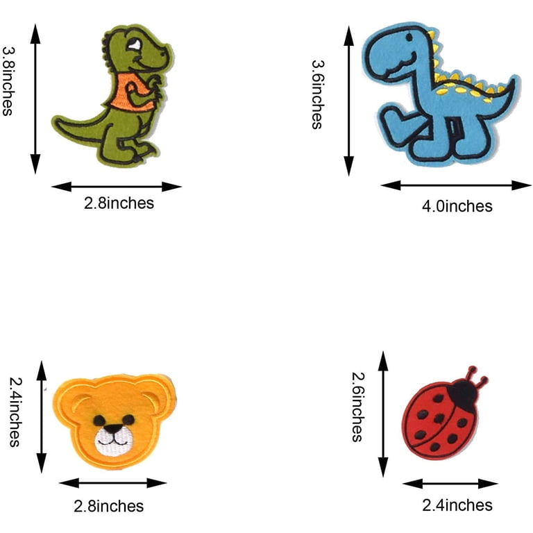 24PCS Ocean Style Embroidered Patches – Sew On Or Iron On For DIY Crafts & Clothing