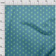 thumbnail image 3 of oneOone Velvet Teal Blue Fabric Block Sewing Craft Projects Fabric Prints By Yard 58 Inch Wide-D2, 3 of 5