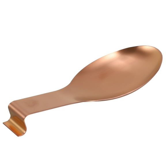 unbranded Spoons Stainless Steel Spoon Rest Spoon Rest for Stove 25X9.5CM Golden