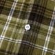 thumbnail image 5 of Camisas s Para Hombre Manga Larga Camisa de manga larga con estampado a cuadros informal de otoño e invierno para hombre, blusa de manga larga con cuello encapuchado (Green, S), 5 of 7