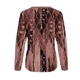 thumbnail image 5 of Aoochasliy Pullover for Women Clothes Ladies Casual Printed Loose T-shirt Long Sleeves Blouse Round Neck Casual Tops, 5 of 5
